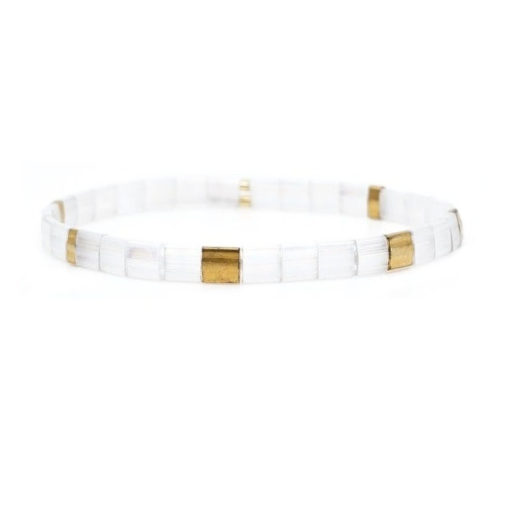 Miyuki Tila Bead Bracelet
